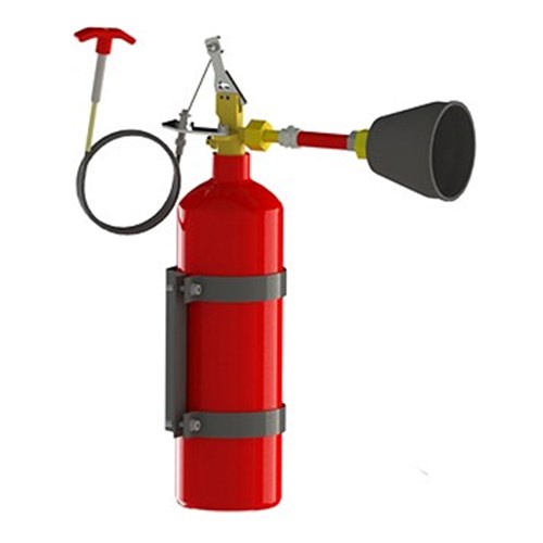 Kohlendioxid Feuerlöscher Co2-5, Mobiak 5kg Co2