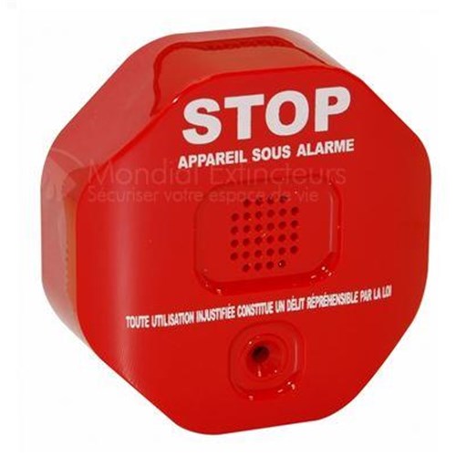 Antivol matériel incendie - alarme extincteur