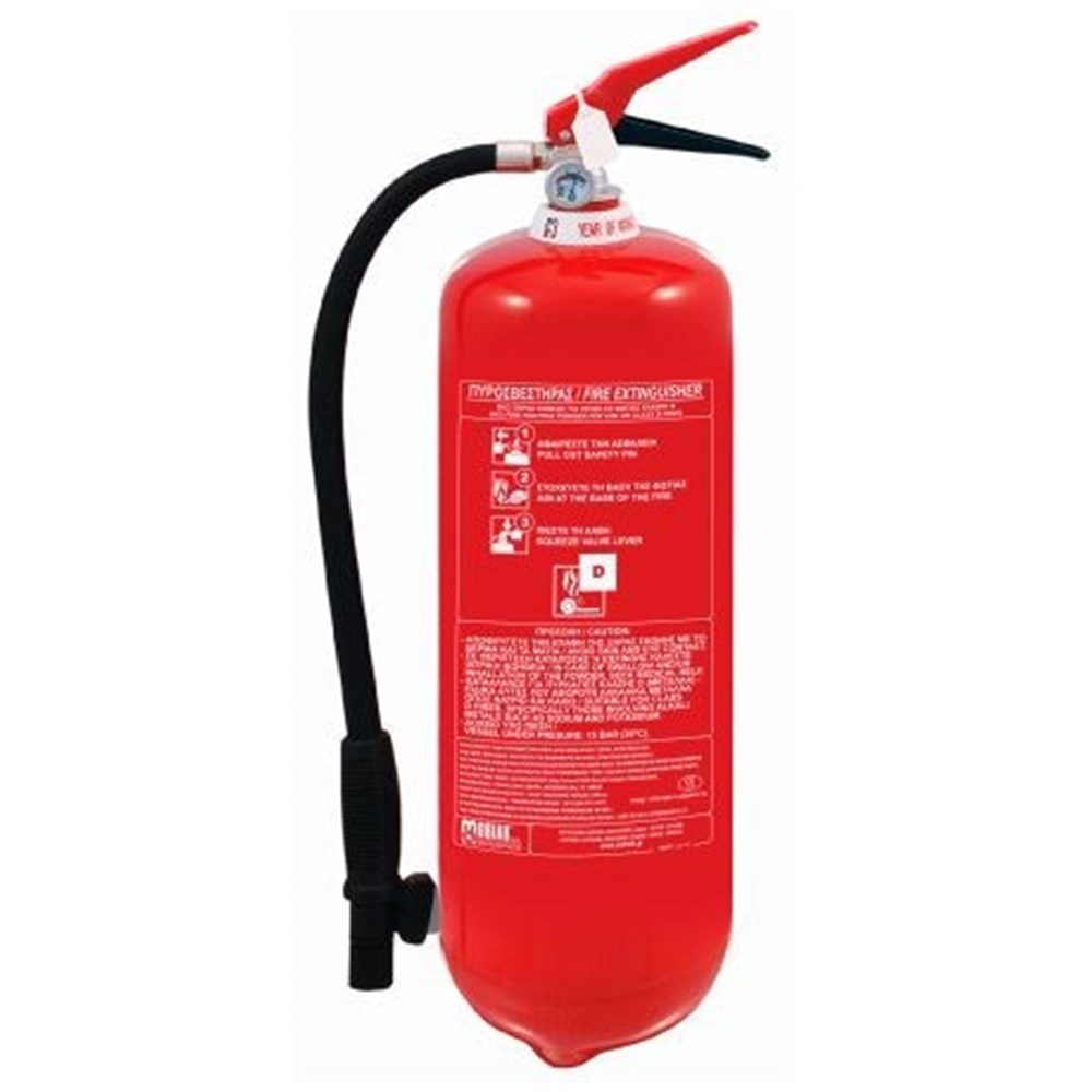 FSS UK Extincteur à poudre pour incendies de classes A, B et C 2