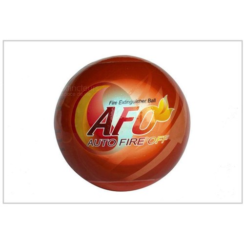 Boule d'extinction de feu automatique 15CM, boule de 1.3KG AFG Anti-feu  avec support