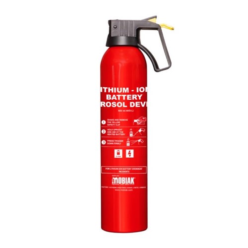 Aérosol 500 ml spécial batterie LITHIUM pour voiture avec support de fixation