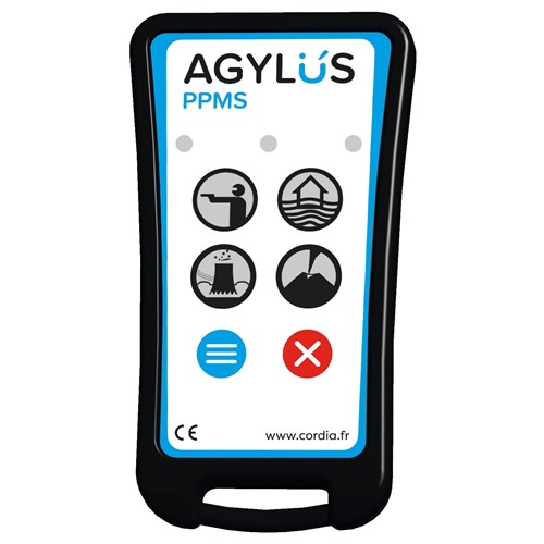 Télécommande pour alarme Agylus PPMS portée 50 mètres Radio