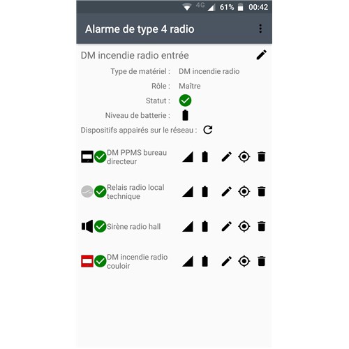 Sirène Flash type PPMS adressable étanche - Portée 1200 mètres