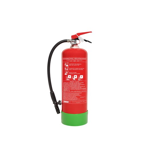 Extincteur à 6 litres eau + additif écologique sans fluor - Norme Française