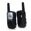 Paire de 2 mini talkie walkie - 22 canaux - portée 3 Km champ libre