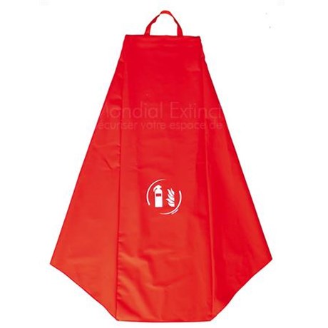 Housse pour extincteur 50 Kg sur roues "forme ronde" - Classe M1
