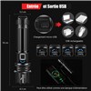 Lampe Torche LED Ultra Puissante, 10 000 Lumens rechargeable Étanche