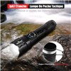 Lampe Torche LED Ultra Puissante, 10 000 Lumens rechargeable Étanche