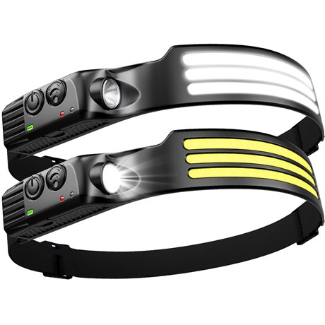 Lampe frontale Led rechargeable - 3000 lumens