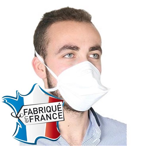 Lot de 10 - Masque respiratoire FFP2 - Prévention