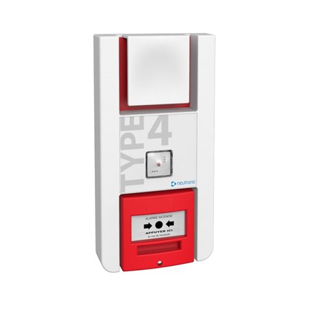 Alarme de type 4 radio avec Flash - Adressable Neutronic