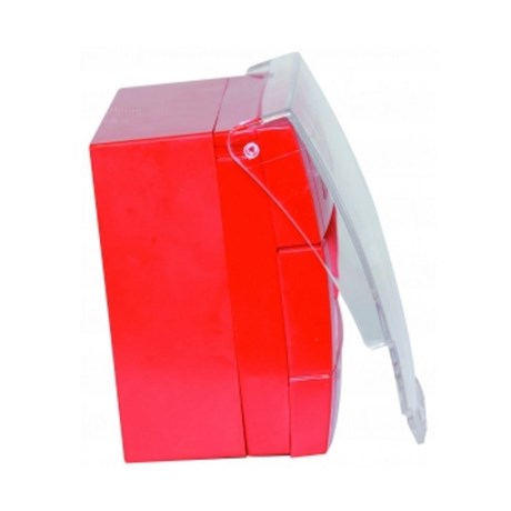 Capot de protection double action pour déclencheur manuel