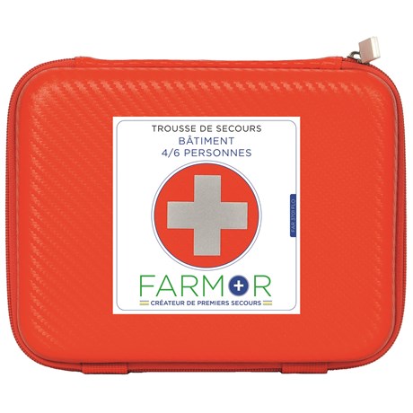 Trousse de premier secours bâtiment - 4/6 personnes