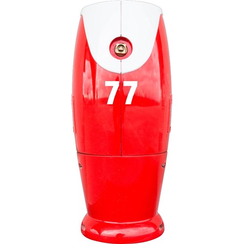 Planche de 10 chiffres pour poteaux incendie - Chiffre 7