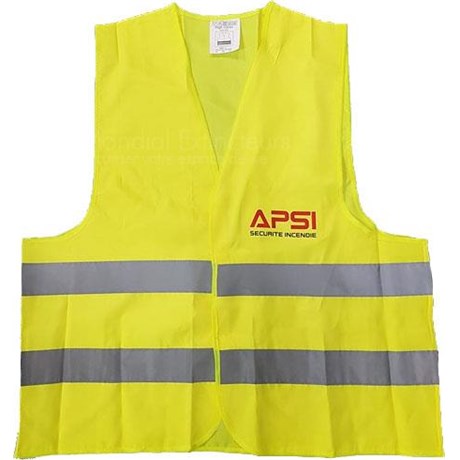Gilet haute visibilité personnalisé