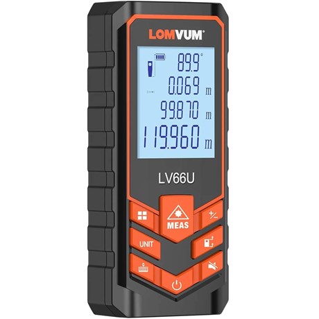 Télémètre laser numérique - 50 mètres