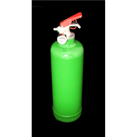 Extincteur "Original" couleur vert à poudre ABC capacité 1 Kg