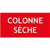 "COLONNE SÈCHE" en PVC rigide 200 X 80 mm