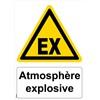 Panneau "Atmosphère explosive" - PVC A4