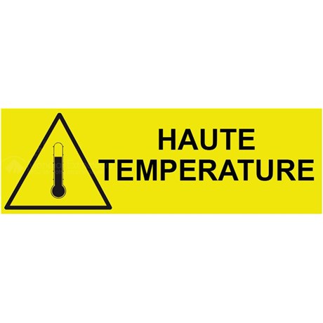 Panneau haute température – L.300 x H.100 mm