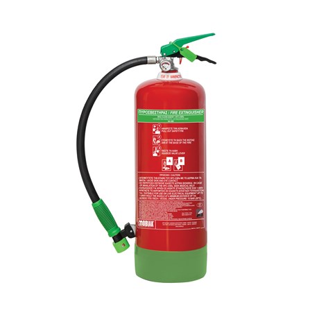 Extincteur portatif 6Kg au HFC 236-FA - Déclenchement manuel
