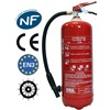 Extincteur 6 Kg poudre NF + support fixation + Panneau signalétique