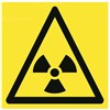 Panneau matières radioactives – L.200 x H.200 mm