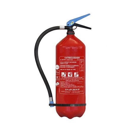 Extincteur 6 litres norme française spécial cuisines - Aluminium léger- Pression Auxiliaire