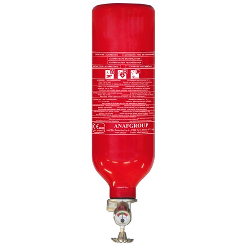 Extincteur automatique à poudre 1Kg ABC - Marque ANAF