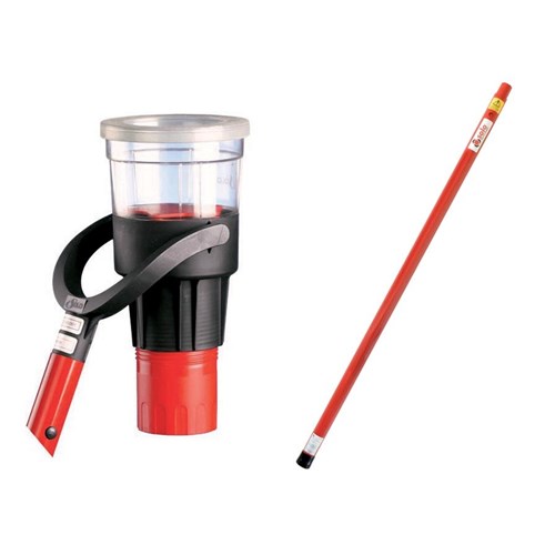 Kit Perche et Bol pour Test des détecteurs de fumée à 4 m