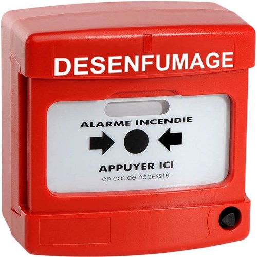 Déclencheur manuel pour désenfumage -