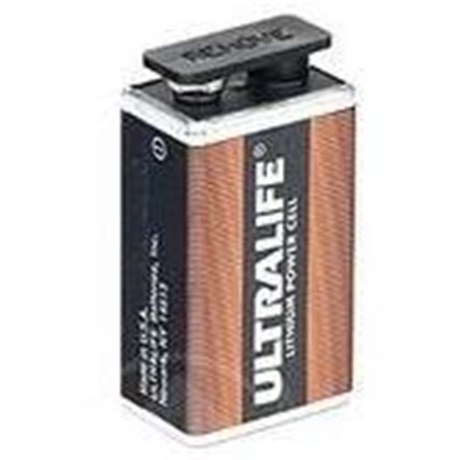 Boite de 10 piles Lithium ULTRALIFE 9V L522-6LR61