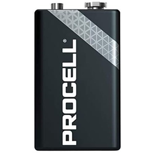 Boite de 10 piles Alcaline DURACELL 9V 6LR61 PROCELL