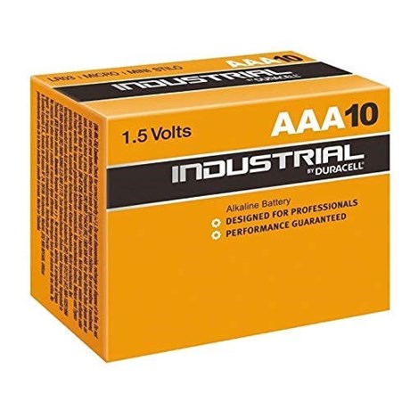 Boite de 10 piles Alcaline DURACELL PROCELL 1,5V LR03