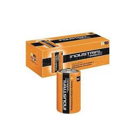 Boite de 10 piles alcalines DURACELL Industrial LR20
