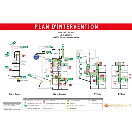 Plan d'intervention - PDF - Format A2 - Sans Impression
