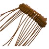 Lot de 300 plastoscellés marrons longueur 160 mm