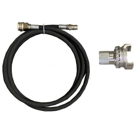 Rallonge tuyau pour pompe avec raccords rapides - 5 mètres
