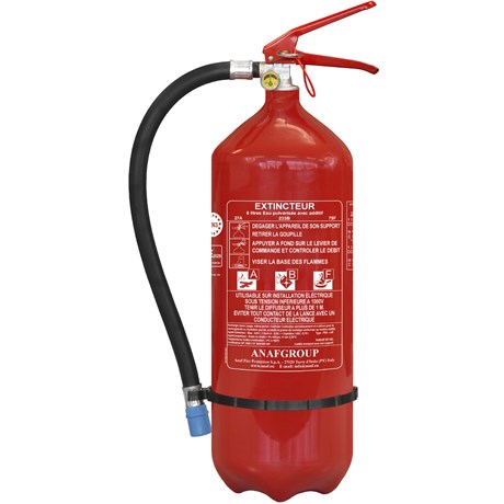 Extincteur 6 Litres ABF - Marque ANAF