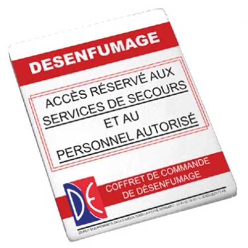 Plaque obturatrice coffret gamme ECOCLIPS et ACLIPS