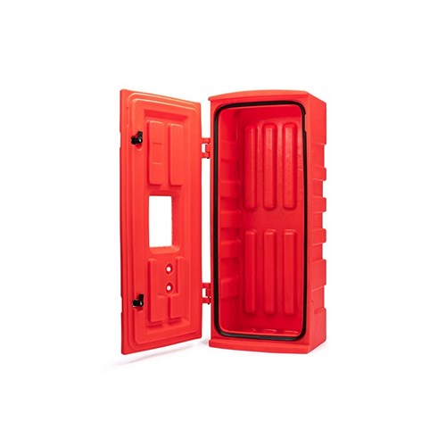 Armoire à clé Rouge pour extincteur Co² 5kg