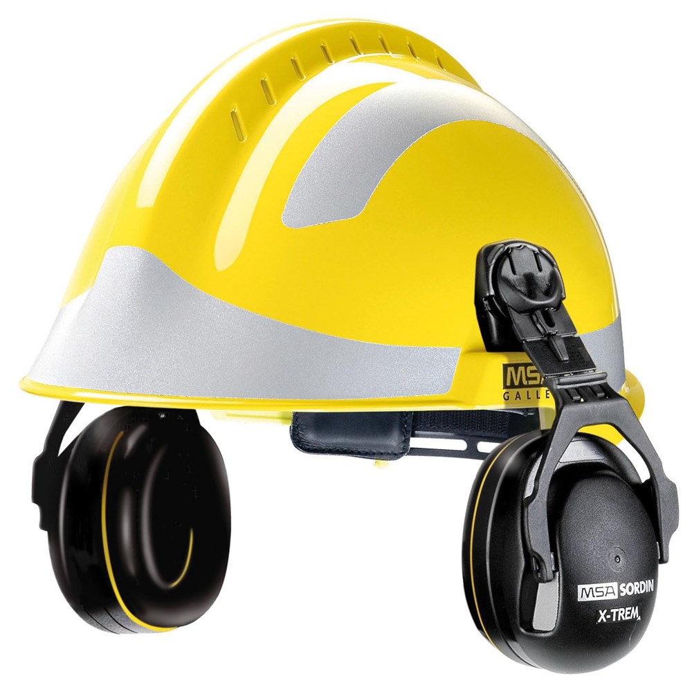 Casque de protection auditive Shiver - Jaune