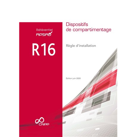 Référentiel APSAD - Règle R16