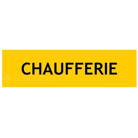 Panneau de localisation "CHAUFFERIE"