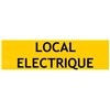 Panneau de localisation "LOCAL ÉLECTRIQUE"