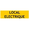 Panneau de localisation "LOCAL ÉLECTRIQUE"