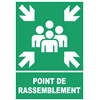 Panneau point de rassemblement – PVC -A2