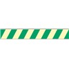 Bande polycarbonate photoluminescente striée verte – L.600 x H.100 mm