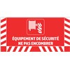 Signalisation au sol pour RIA - L.800 x H.400 mm