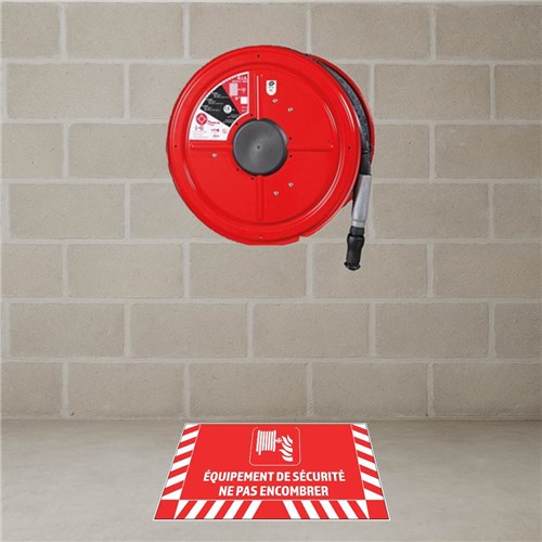 Signalisation au sol pour RIA - L.800 x H.400 mm